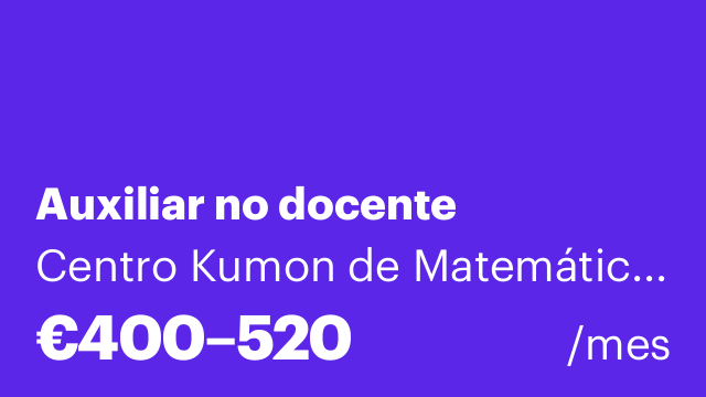 Auxiliar no docente