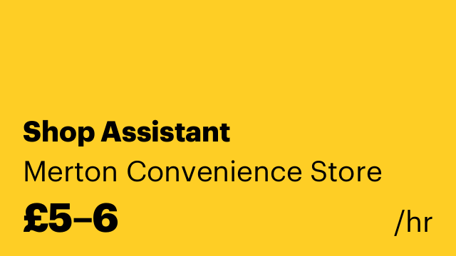 Shop Assistant