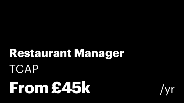 Restaurant Manager