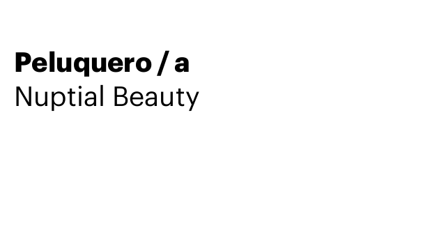 Peluquero / a