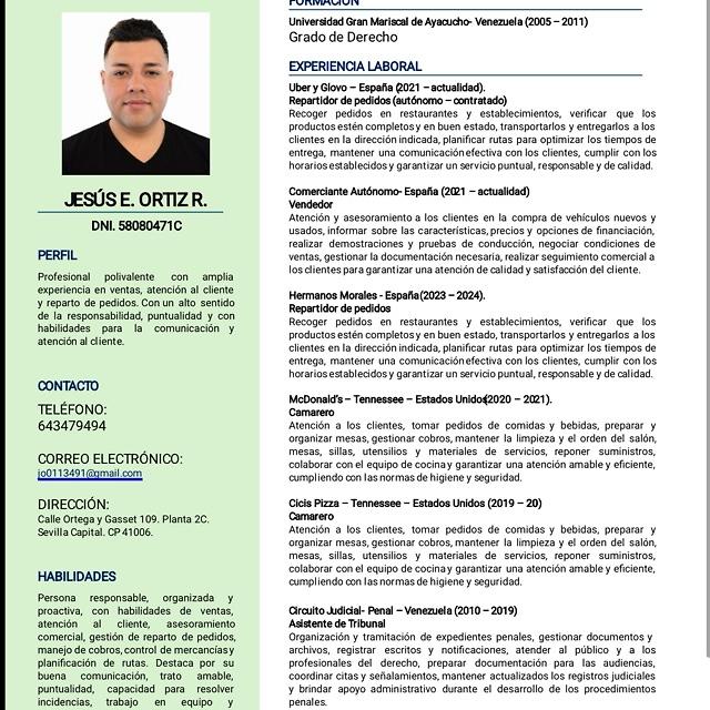 Candidate avatar
