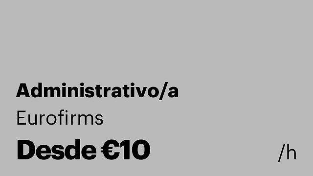 Administrativo/a