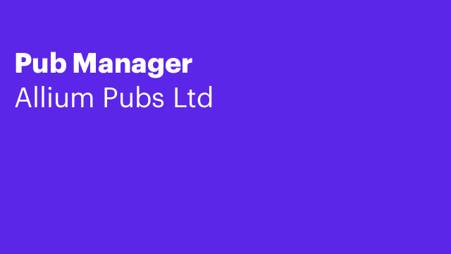Pub Manager