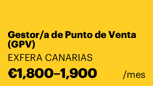 Gestor/a de Punto de Venta (GPV)