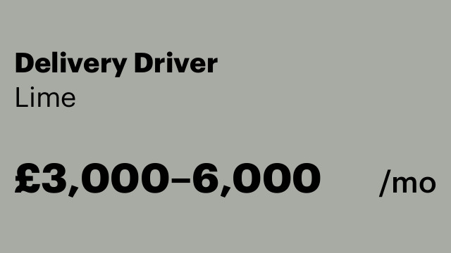 Delivery Driver