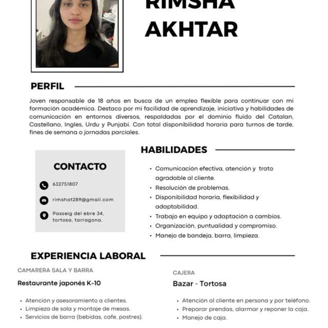 Candidate avatar