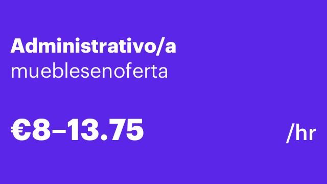 Administrativo/a