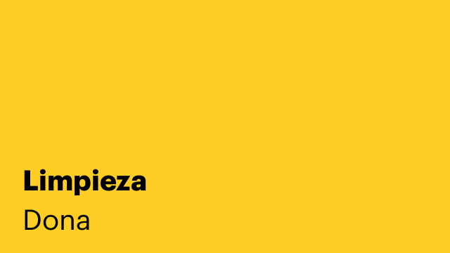 Limpieza