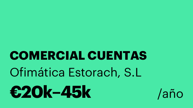 COMERCIAL CUENTAS