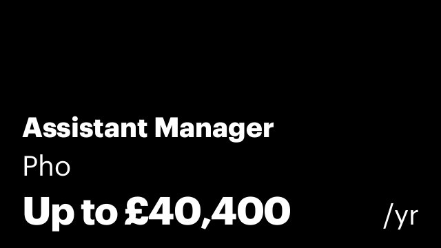 Assistant Manager