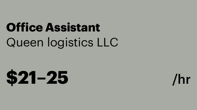 Office Assistant