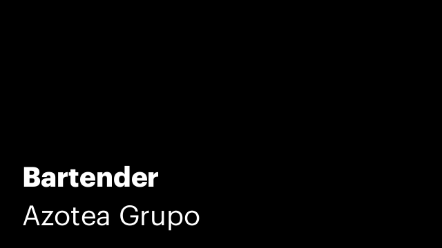 Bartender