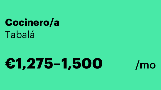Cocinero/a