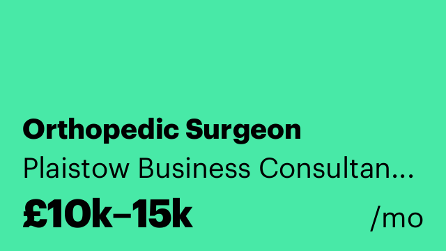 Orthopedic Surgeon