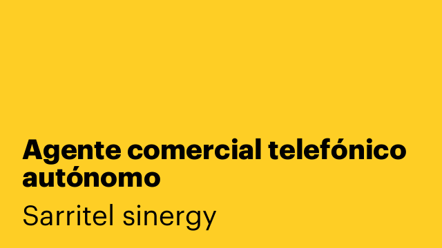 Agente comercial telefónico autónomo