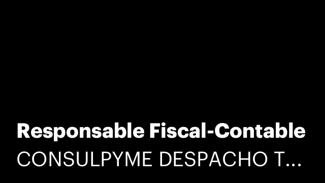Responsable Fiscal-Contable