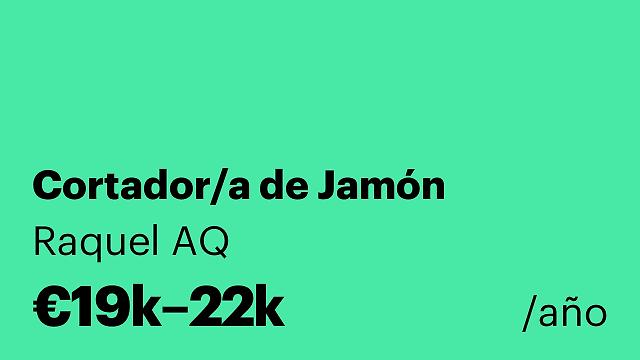 Cortador/a de Jamón