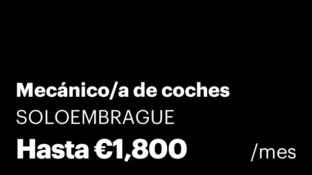 Mecánico/a de coches