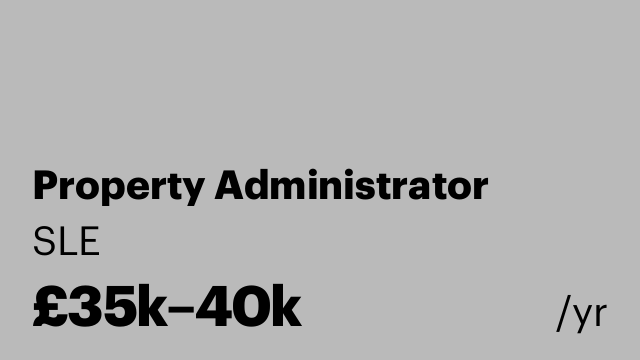Property Administrator