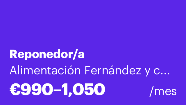 Reponedor/a