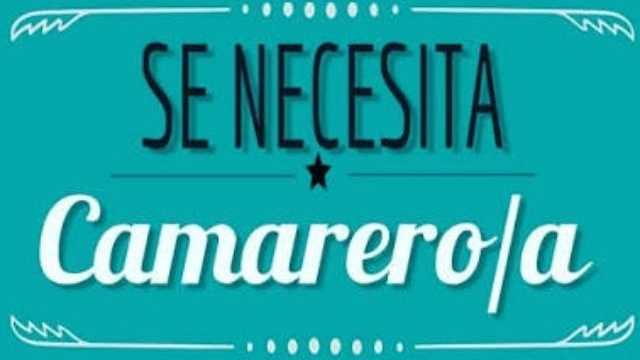 Camarero/a de Sala/Terraza