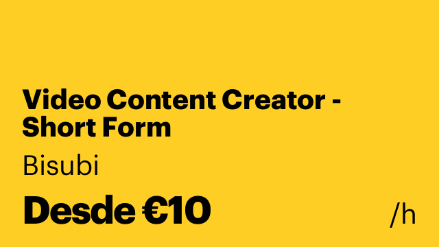 Video Content Creator - Short Form