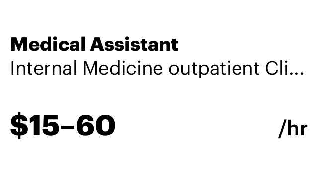 Medical Assistant