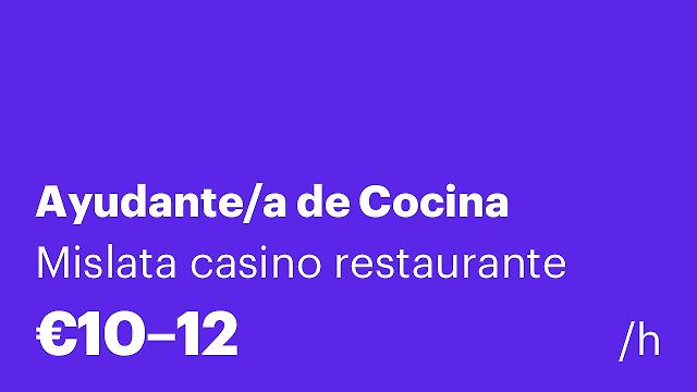 Ayudante/a de Cocina