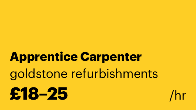 Apprentice Carpenter
