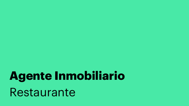 Agente Inmobiliario