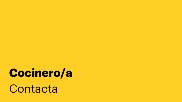 Cocinero/a