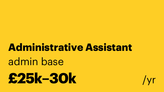 Administrative Assistant