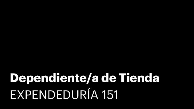 Dependiente/a de Tienda