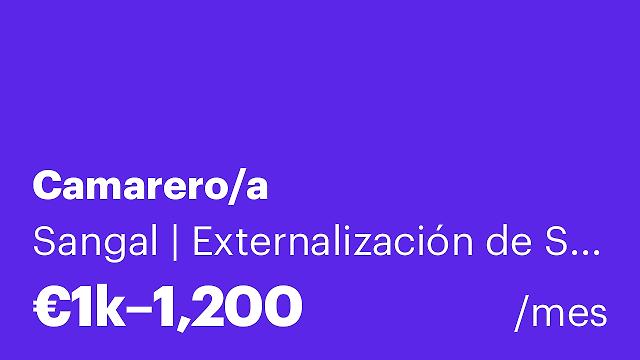 Camarero/a
