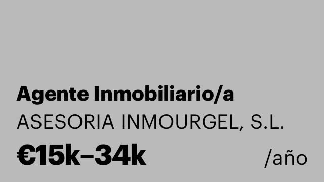 Agente Inmobiliario/a