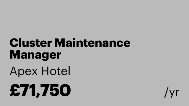 Cluster Maintenance Manager