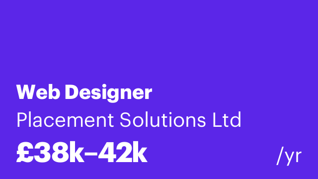 Web Designer