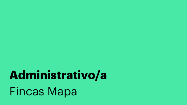 Administrativo/a