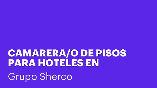 CAMARERA/O DE PISOS PARA HOTELES EN BARCELONA