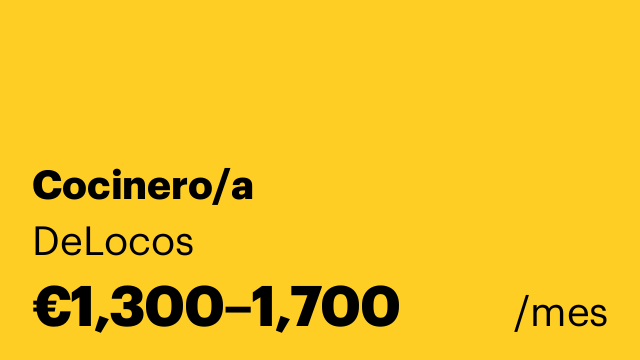 Cocinero/a