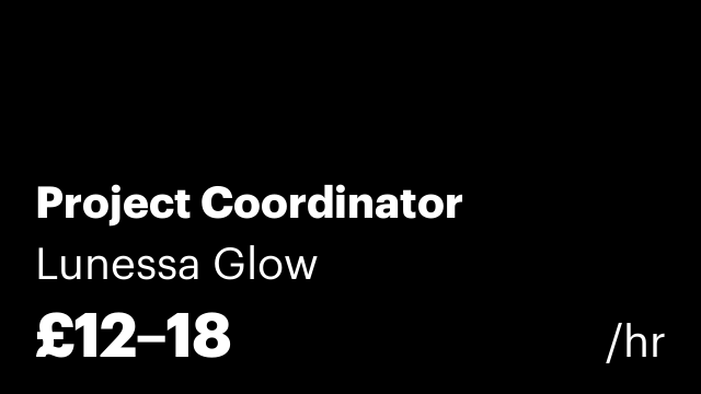 Project Coordinator
