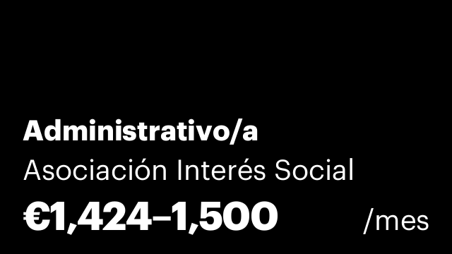 Administrativo/a