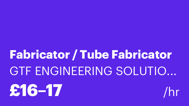 Fabricator / Tube Fabricator