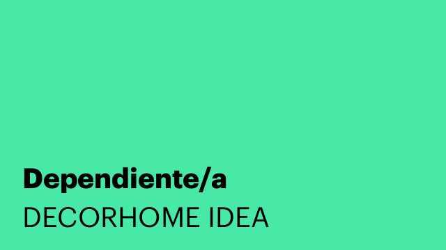 Dependiente/a