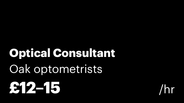 Optical Consultant