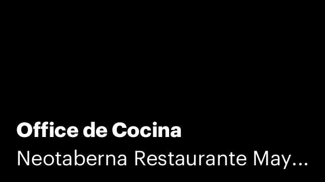 Office de Cocina