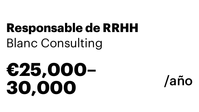 Responsable de RRHH