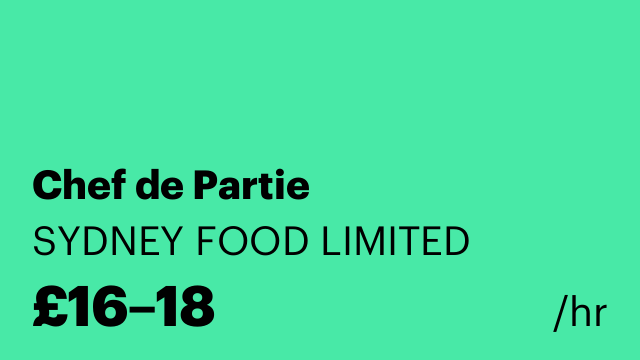 Chef de Partie