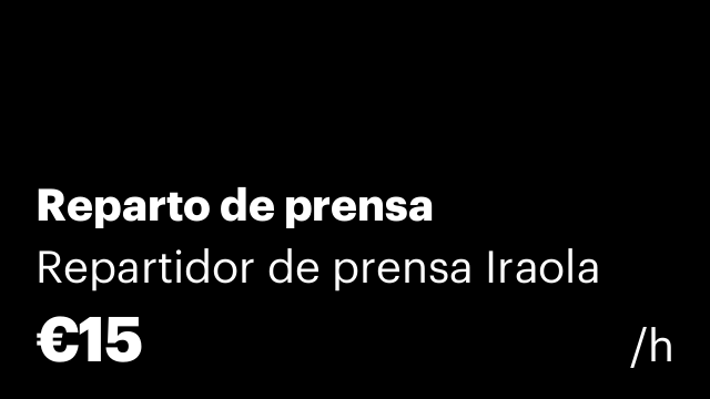 Reparto de prensa