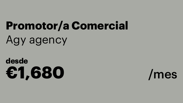 Promotor/a Comercial